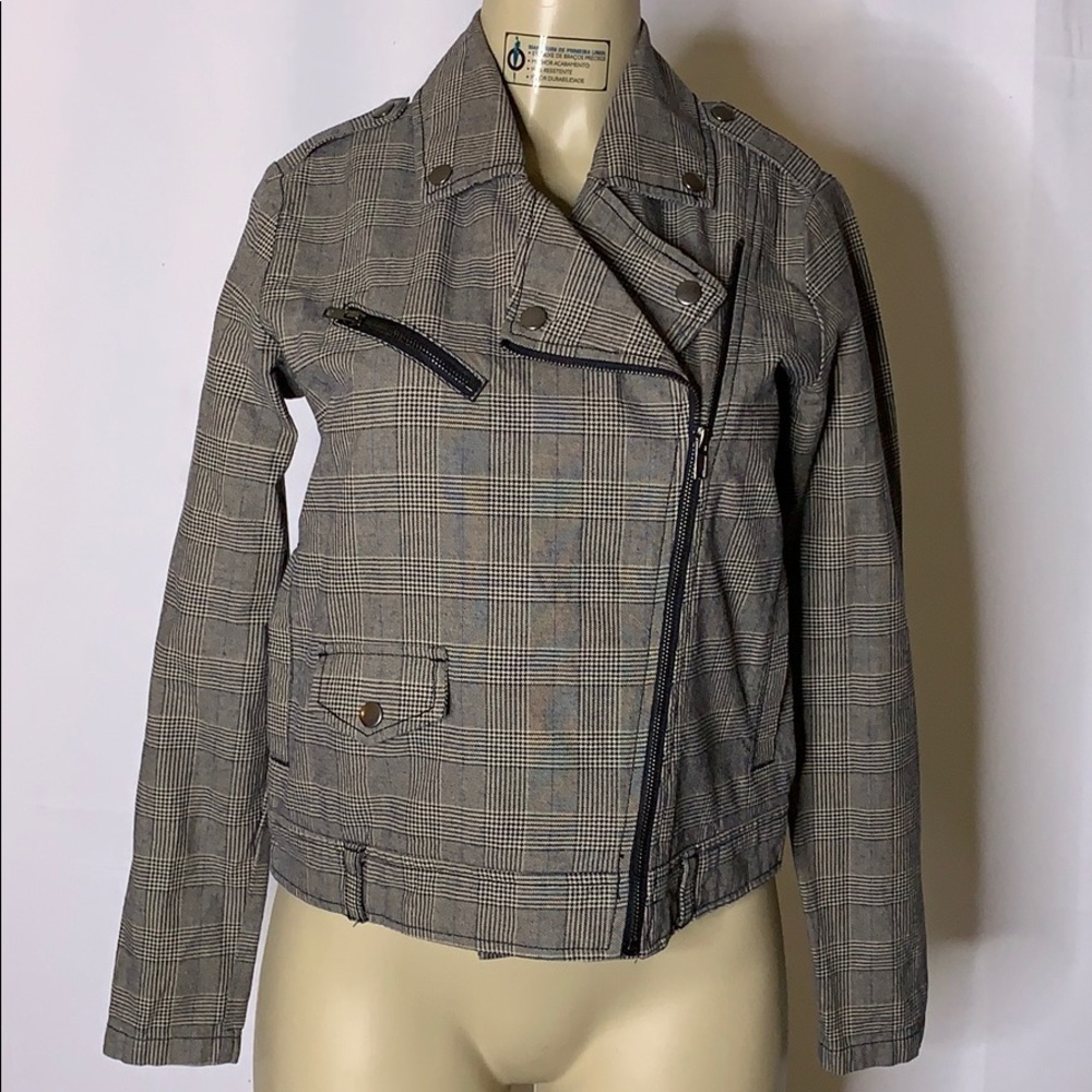 NWOT Michael Stars zippered Moto Jacket size - XS